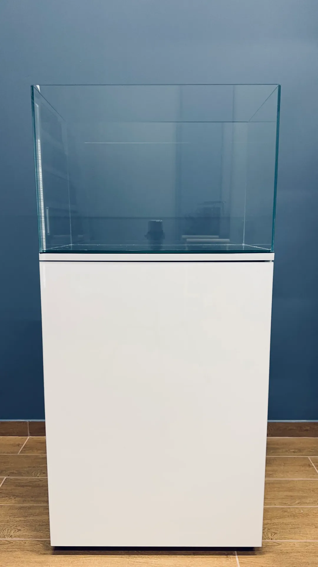 Custom aquarium and cabinet