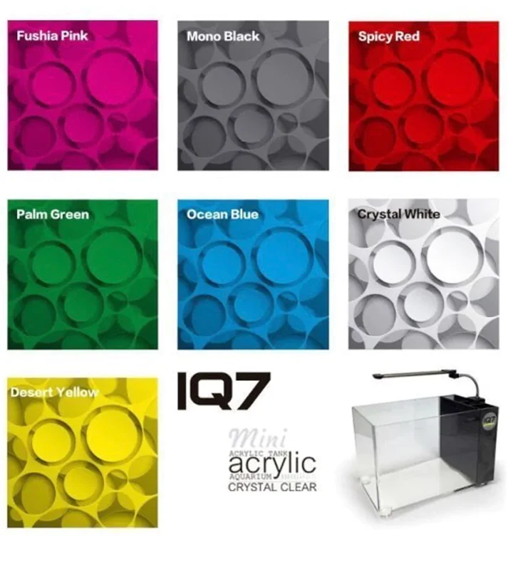 [DYMA415] DYMAX IQ7 MINI ACRYLIC AQUARIUM (Spicy Red)