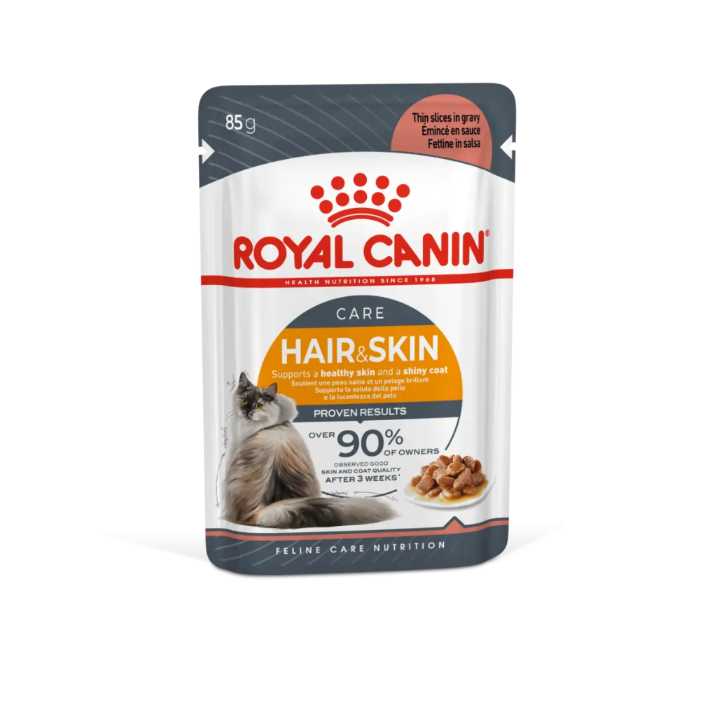 Feline Care Nutrition Hair & Skin Gravy (Wet Food - Pouches) 12 x 85 g