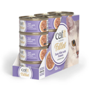 Catit Cuisine Tuna Fillet with Prawns, 12 x 75 g