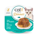 Catit Fish Dinner, Tuna & Carrot 75 g, 6 pcs/box