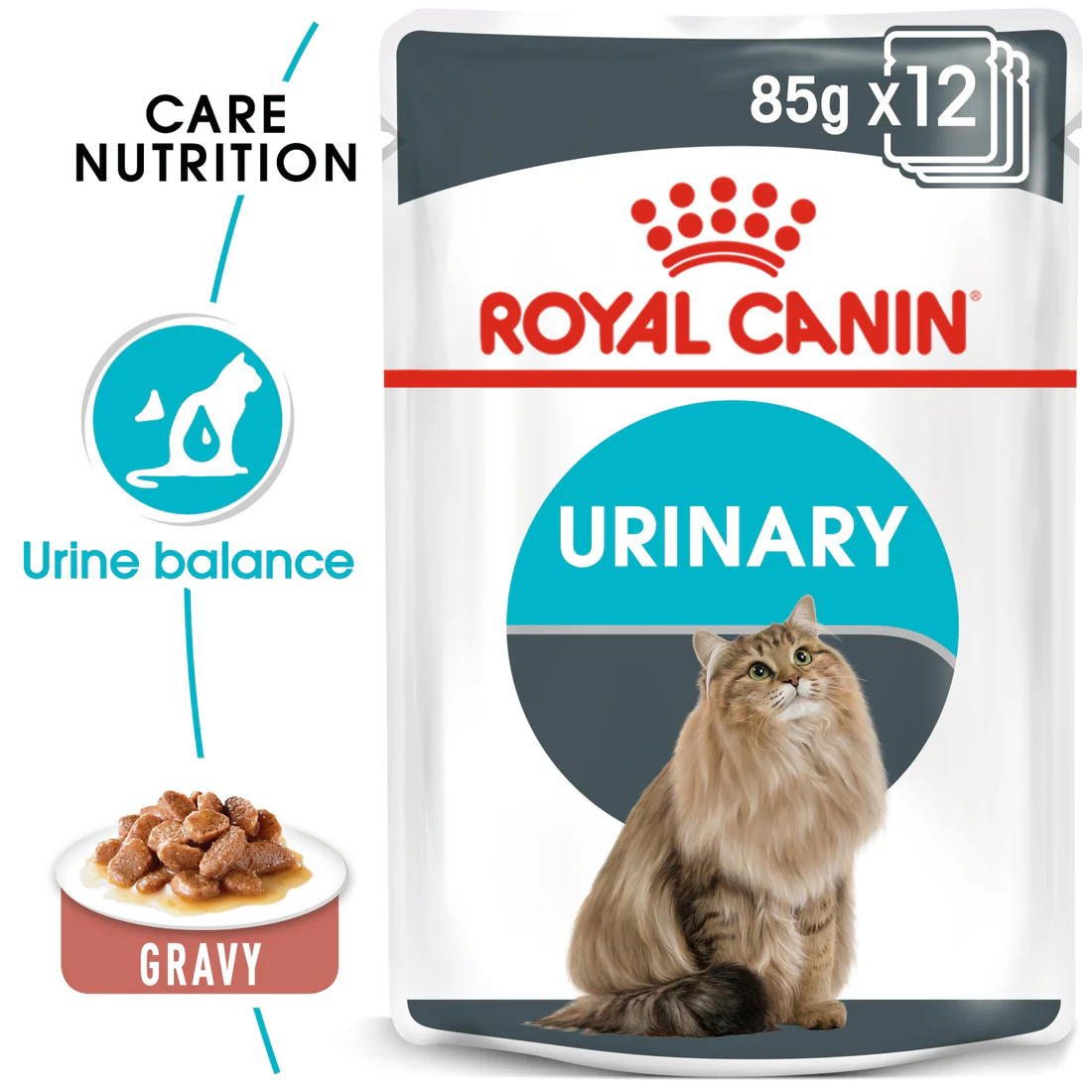 Feline Care Nutrition Urinary Care Gravy (Wet Food - Pouches) 12 x 85 g
