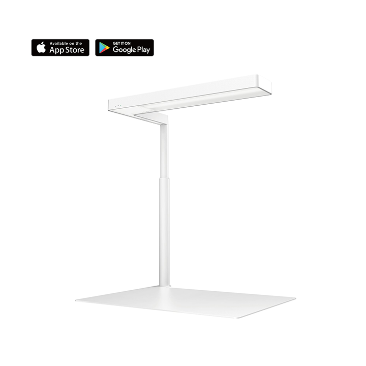 [MMR-AQ6541510BTC0] Flat Nano+ | Smart Desktop Plant Lighting (App control) (White)