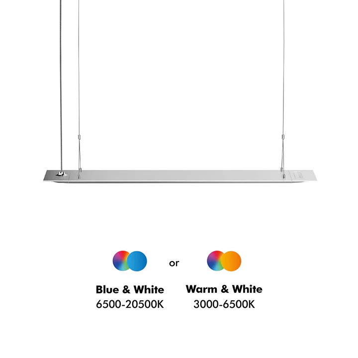 [MPS-AQ63490BB301C] Flat One+ | The Smart Aquarium Lighting (90cm, Pendant style) (Warm & White (3000-6500K))