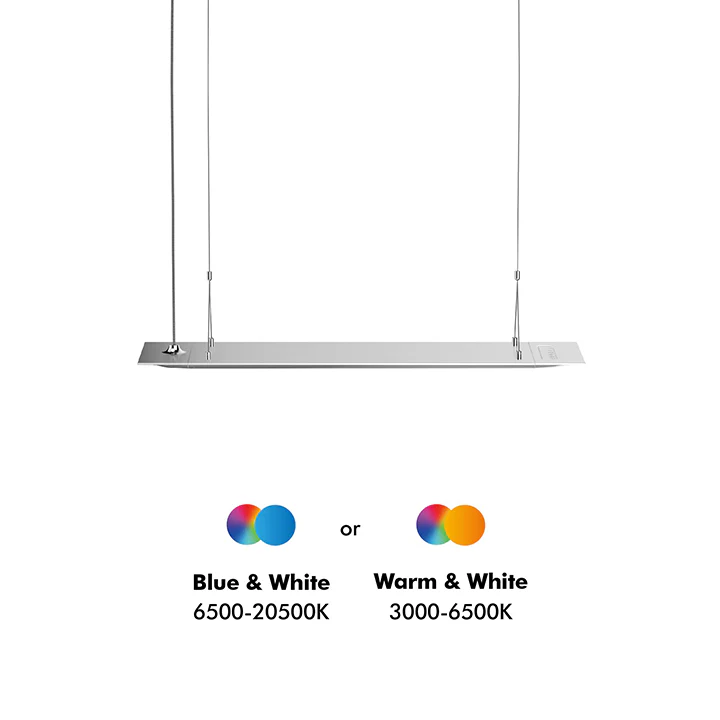 [MPS-AQ63470BB201C] Flat One+ | The Smart Aquarium Lighting (60cm, Pendant style) (Warm & White (3000-6500K))
