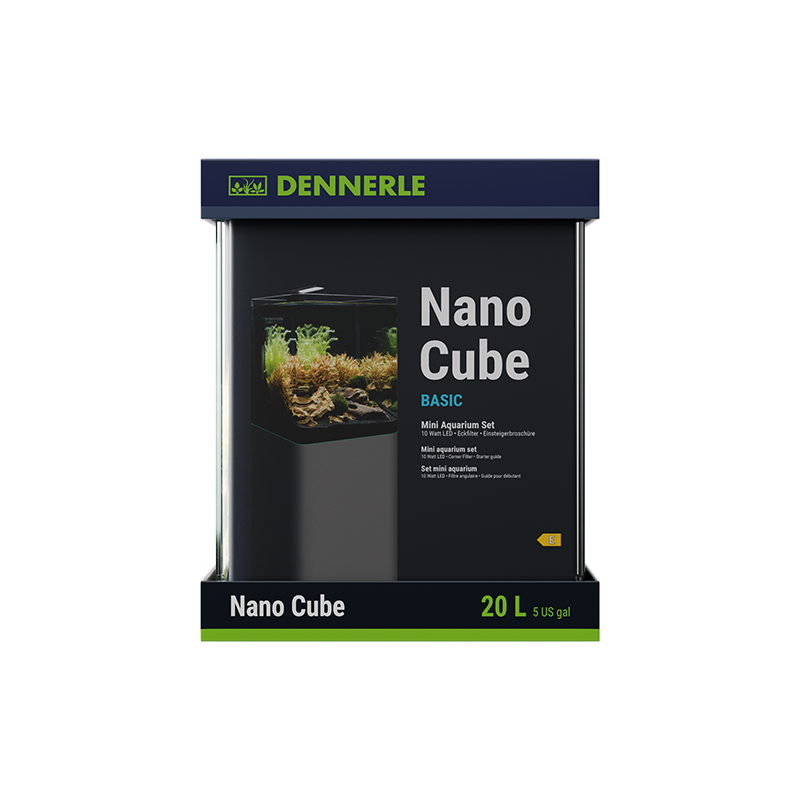 [DE3304] Nano Cube Basic - Mini Aquarium Set (25x25x30 cm	- 20 L)