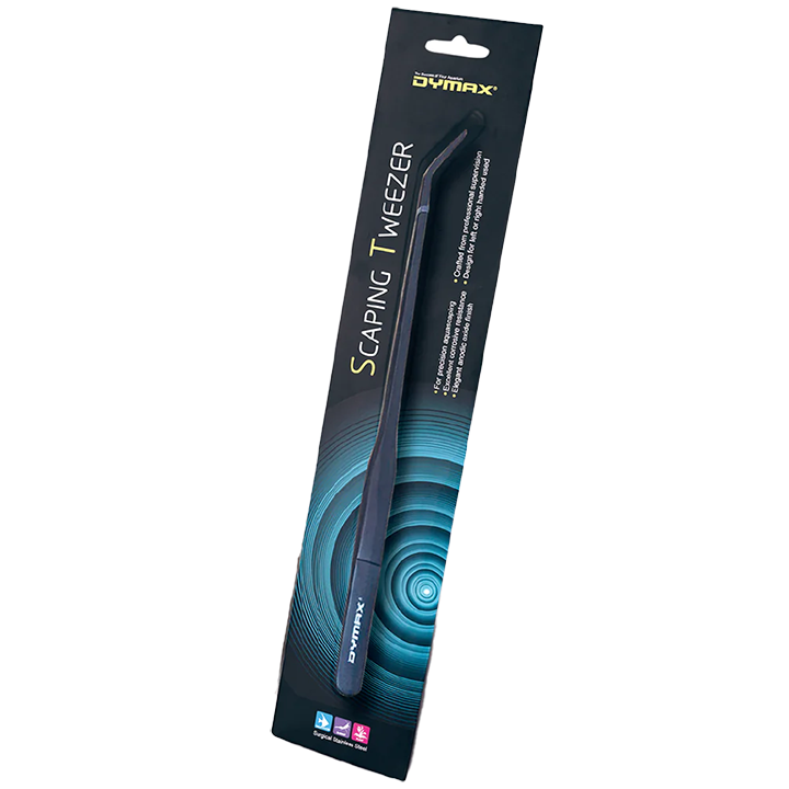 Dymax Stainless Steel Tweezers - Contra Angle