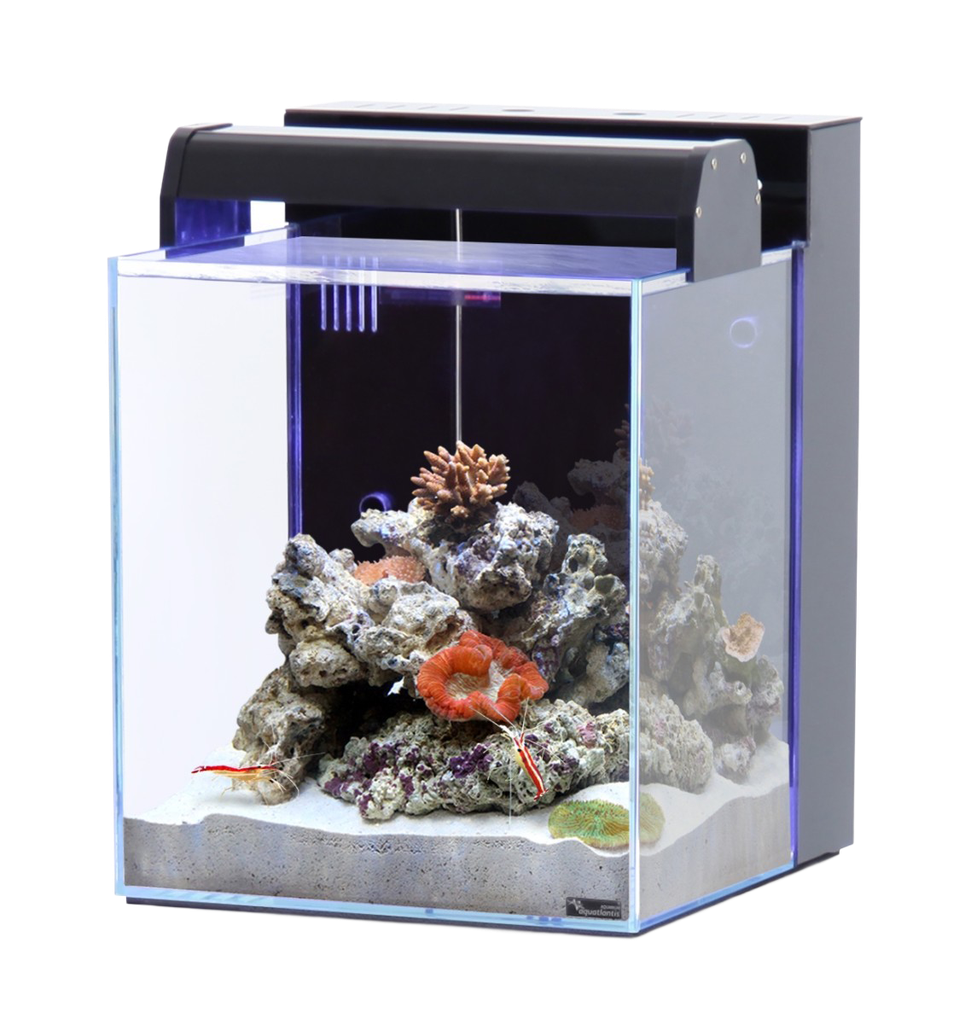 [AQ16373] NANO MARIN 40 AQUARIUM OPTIWHITE GLASS BLACK