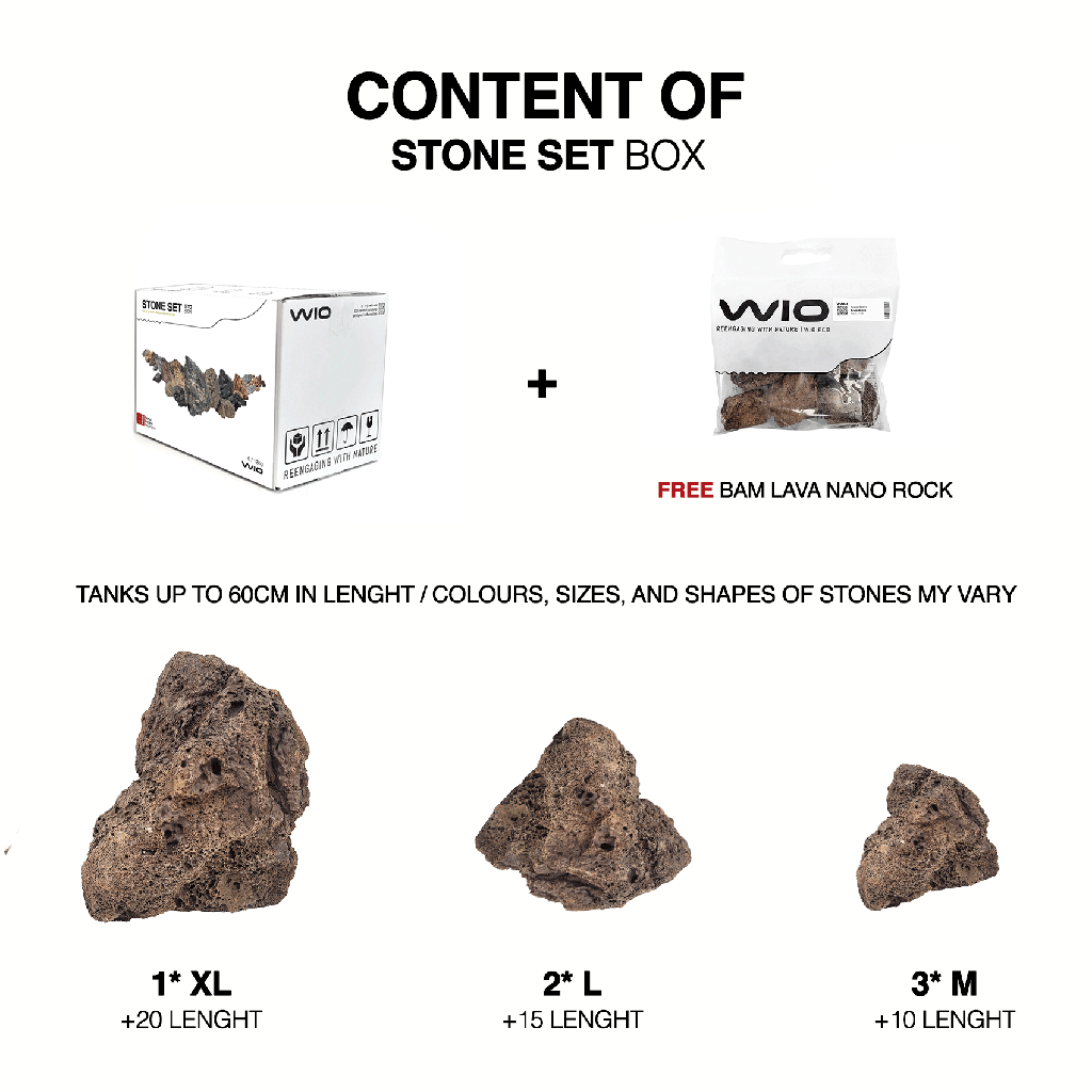WIO | Stones - Bam Lava Stone Set (Limited)