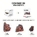 WIO | Stones - Wild Red Lava Stone Set