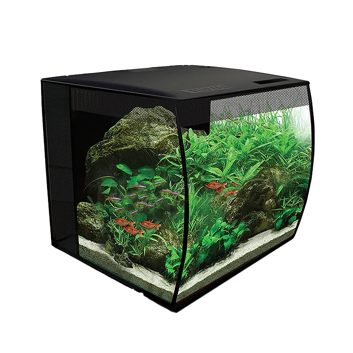 [FL15004] Fluval Flex Aquarium Kit, 9 US Gal / 34 L (Black)
