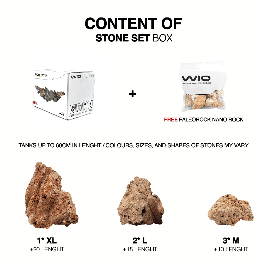 [WI44063] WIO | Stones - Paleorock Stone Set (Stone Set Nano Box)