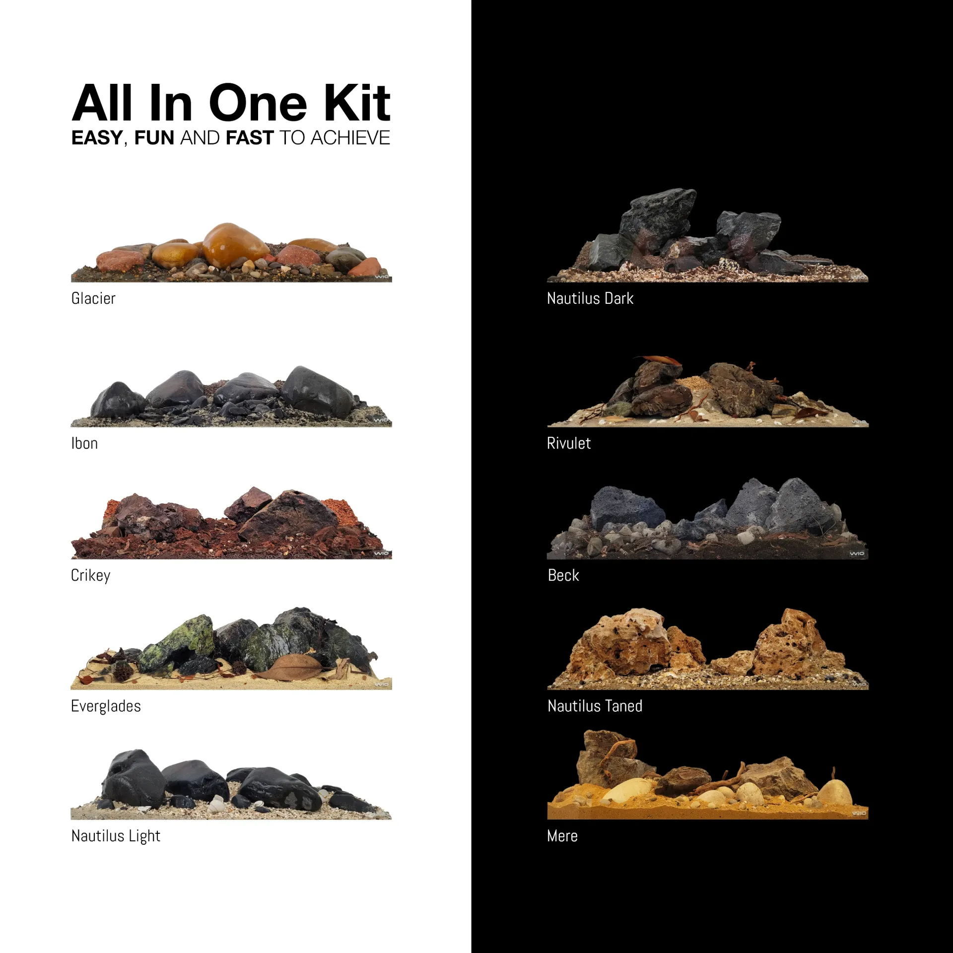 [WI44104] WIO | River Kit - Black Allure (Prev. Ibon) (Kit - 9 Kg)