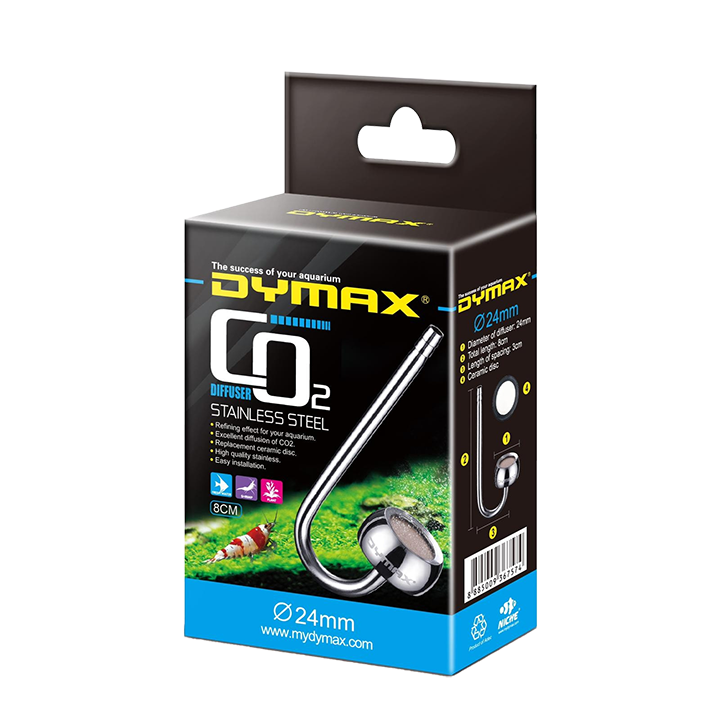[DYDM757] DYMAX STAINLESS STEEL CO2 DIFFUSER (DIA. 24mm LENGTH 8cm)