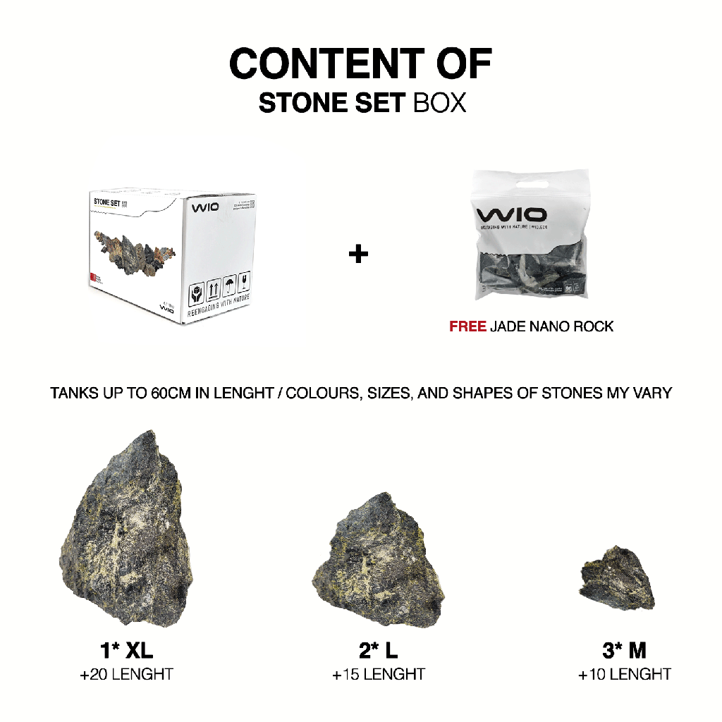 [WI52973] WIO | Stones - Jade Stone Set (Stone Set Nano Box)