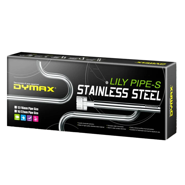 [DY585] DYMAX STAINLESS STEEL LILY PIPE WITH SURFACE SKIMMER SET (DIA. 12/16mm)
